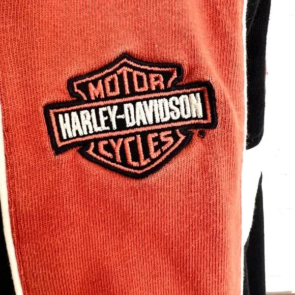 Harley-Davidson Motorcycles- Pullover V-Neck Sweatshirt - Size XL